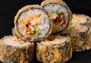 Chicken tempura roll