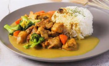 Coconut curry chicken