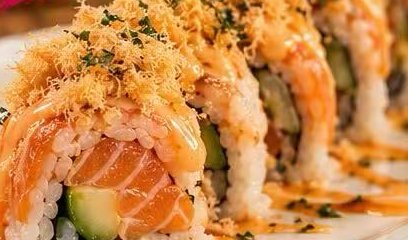 Golden Salmon Roll