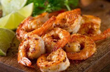 Grilled shrimp